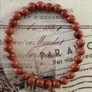 Hand made Goldstones bracelet